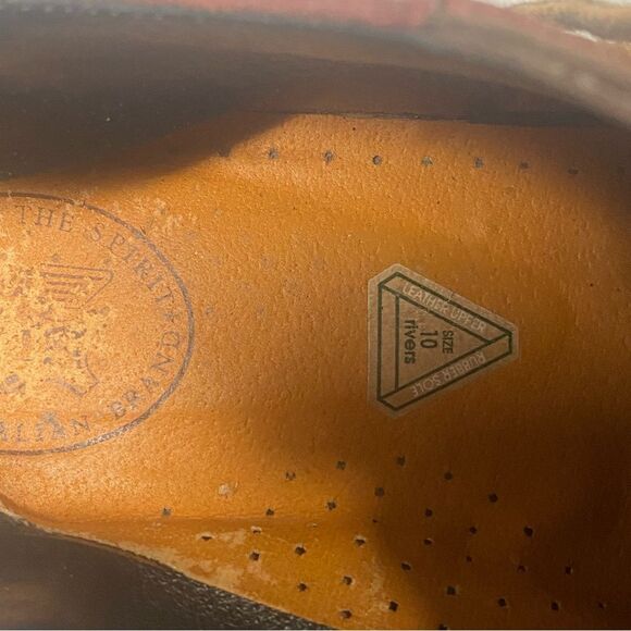 Rivers Australian Air Force Rocker Sole Suede Leather Oxford Shoes Men\'s Size 10 main image 6